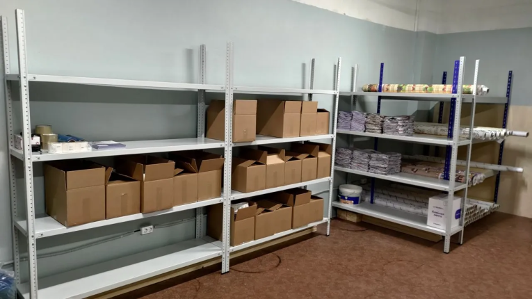 Стеллаж металлический Титан МС-500 2000х1500х400 4 полки купить в Петрозаводске Стеллаж металлический Титан МС-500 2000х1500х400 4 полки купить в Петрозаводске