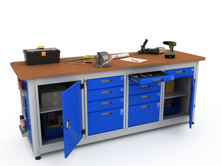 Верстак четырехтумбовый COMBAT 41452.2340 купить в Петрозаводске