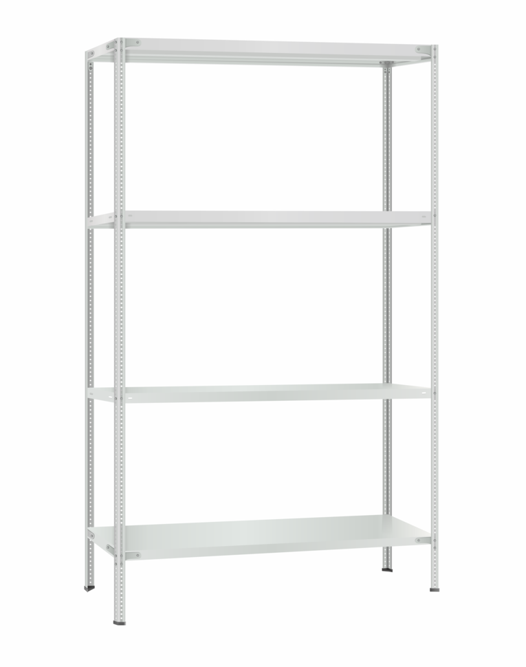 Стеллаж металлический Титан МС-500 2300х1200х300 4 полки купить в Петрозаводске