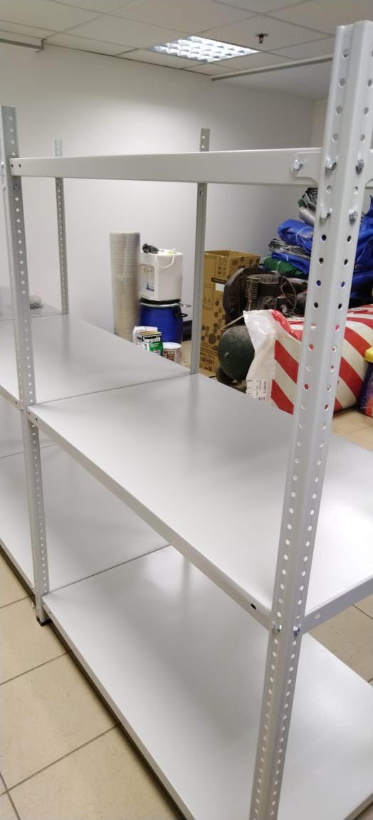 Стеллаж металлический Титан МС-500 1500х1000х600 3 полки купить в Петрозаводске