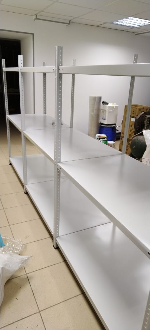 Стеллаж металлический Титан МС-500 1500х1000х600 3 полки купить в Петрозаводске