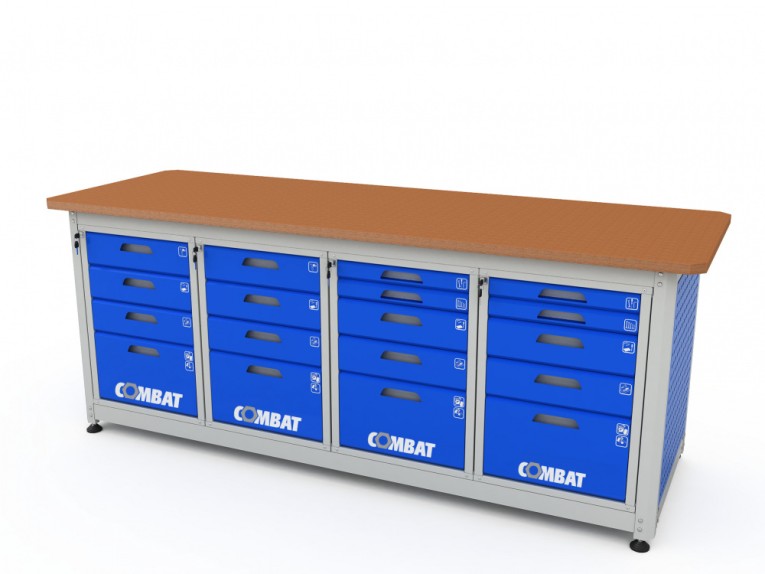 Верстак четырехтумбовый COMBAT 44455.2340 купить в Петрозаводске