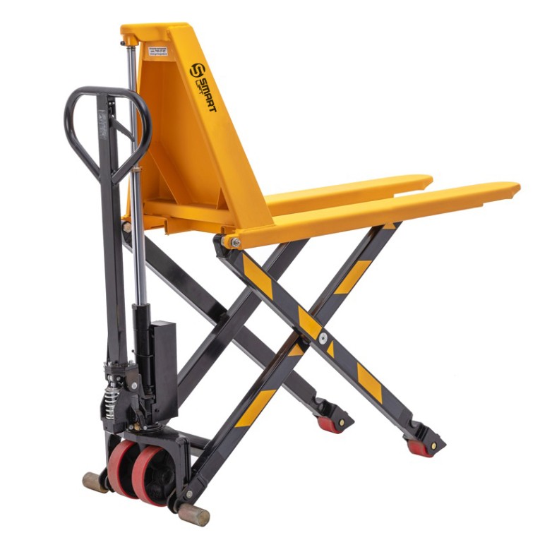 Гидравлическая тележка (рохля) SD-HL (HLT10, г/п 1000 кг, вилы 1150x550 мм, высокоподъемная 800 мм) SMARTLIFT (SMART) купить в Петрозаводске