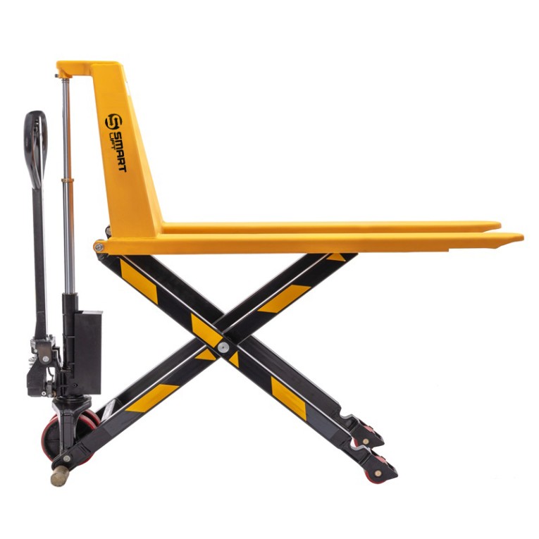 Гидравлическая тележка (рохля) SD-HL (HLT10, г/п 1000 кг, вилы 1150x550 мм, высокоподъемная 800 мм) SMARTLIFT (SMART) купить в Петрозаводске