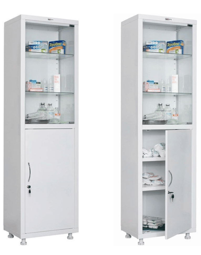 Медицинский шкаф HILFE МД 1 1657/SG купить в Петрозаводске Медицинский шкаф HILFE МД 1 1657/SG купить в Петрозаводске