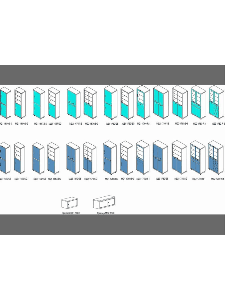 Медицинский шкаф HILFE МД 1 1760/SS купить в Петрозаводске