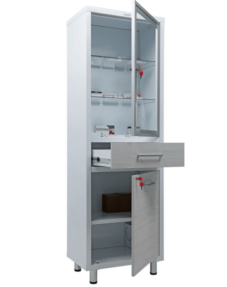 Медицинский шкаф HILFE МД 1 ШМ-SSD купить в Петрозаводске