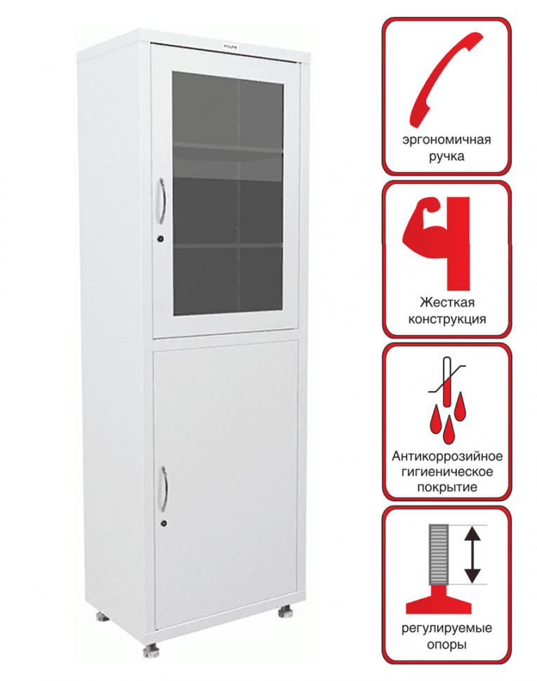 Медицинский шкаф HILFE МД 1 1760 R купить в Петрозаводске