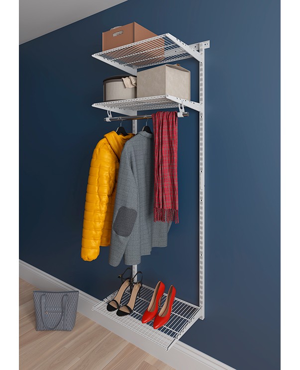 Гардеробная система Практик Home Basic G60 белая купить в Петрозаводске