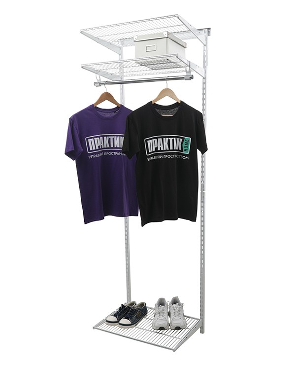 Гардеробная система Практик Home Basic G60 белая купить в Петрозаводске