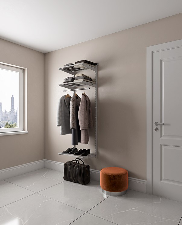 Гардеробная система Практик Home Basic G60 белая купить в Петрозаводске