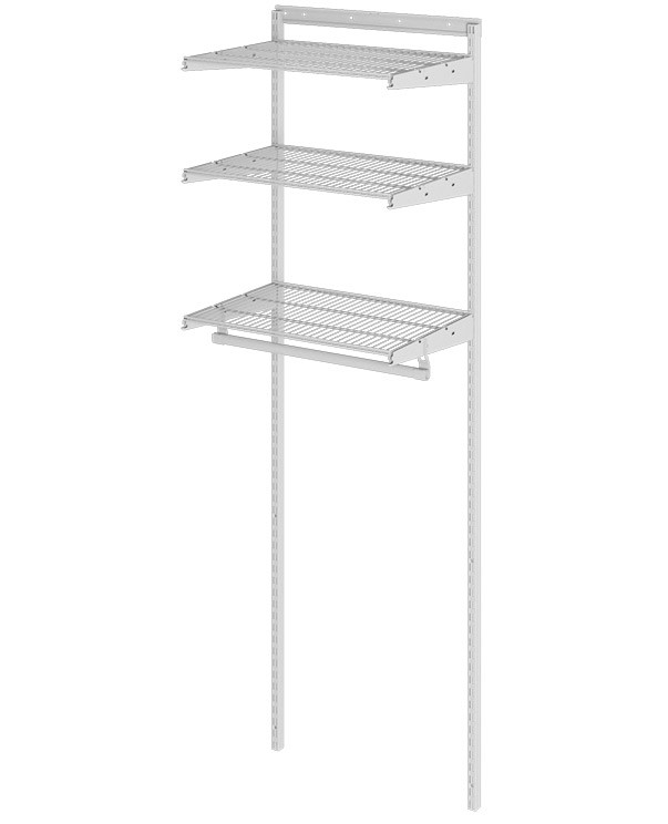 Гардеробная система Практик Home Basic G60 белая купить в Петрозаводске