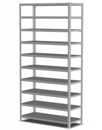 Стеллаж MS Strong 1850х1200х500 10 полок