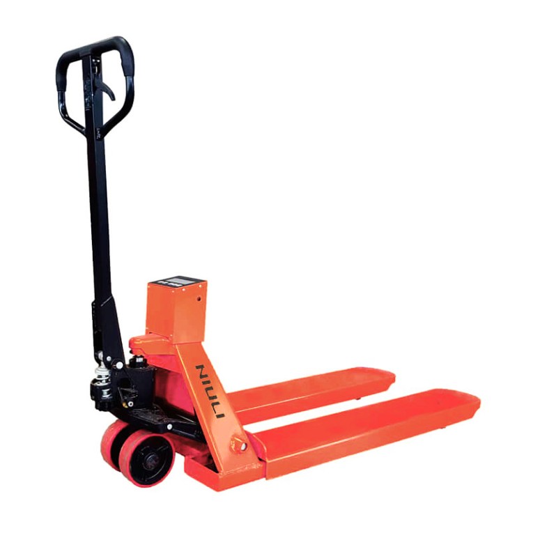 Гидравлическая рохля с весами CBY-I 2000 PDP (г/п 2000 кг, вилы 1150x550 мм) NIULI купить в Петрозаводске