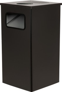 Урна 80 литров Квадро-11 черный Урна 80 литров Квадро-11 черный