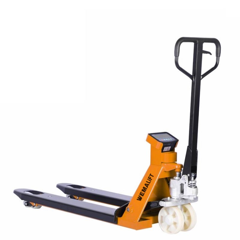 Гидравлическая рохля с весами BFC-SC-II (3000 кг; 1150х570 мм; PDP) WEMALIFT купить в Петрозаводске