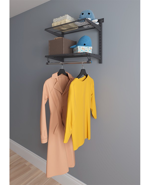 Гардеробная система Практик Home Basic G60S графит купить в Петрозаводске