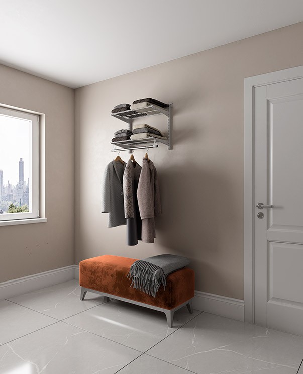 Гардеробная система Практик Home Basic G60S графит купить в Петрозаводске