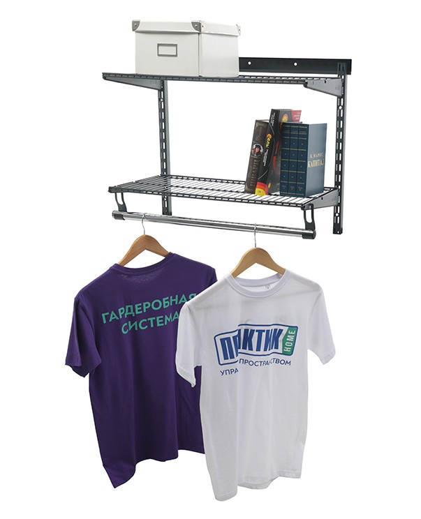 Гардеробная система Практик Home Basic G60S графит купить в Петрозаводске