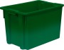 Ящик 600х400х400 сплошной зеленый