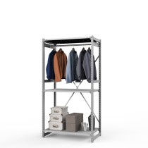 Стеллаж металлический ТСУ Универсал, 2000х1060х600 мм.Штанги: 1шт. Полки: металл усил. перф. 3 шт. Стеллаж металлический ТСУ Универсал, 2000х1060х600 мм.Штанги: 1шт. Полки: металл усил. перф. 3 шт.