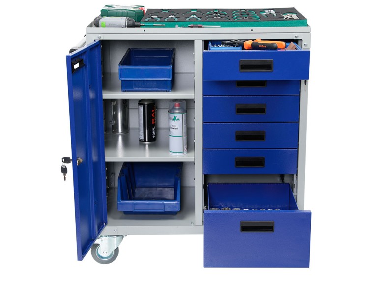 Инструментальная тележка WDS D-6.1 купить в Петрозаводске Инструментальная тележка WDS D-6.1 купить в Петрозаводске