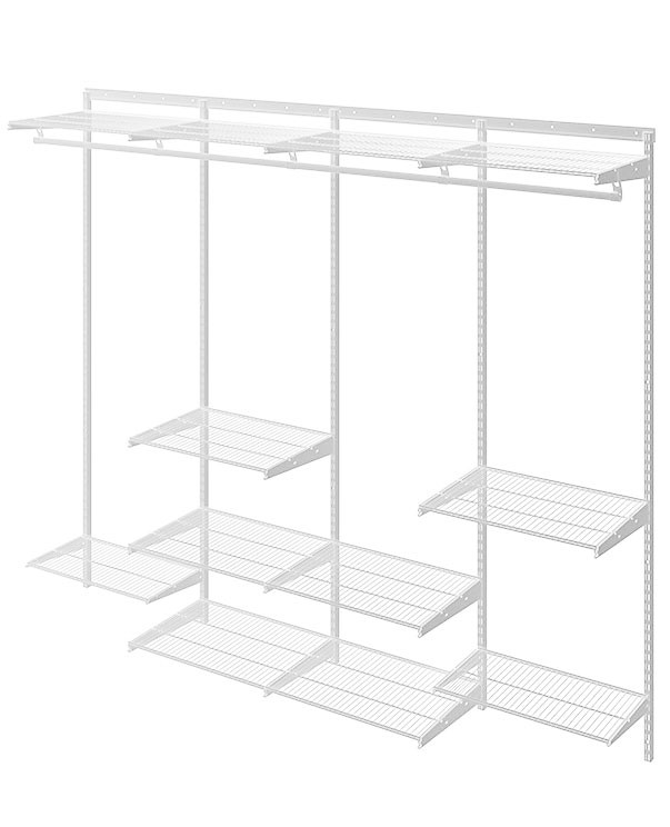 Гардеробная система Практик Home Max G240 белая купить в Петрозаводске