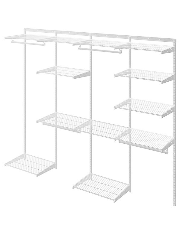 Гардеробная система Практик Home Max G240 белая купить в Петрозаводске