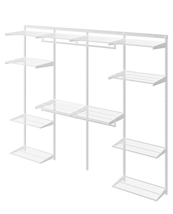 Гардеробная система Практик Home Max G240 белая купить в Петрозаводске