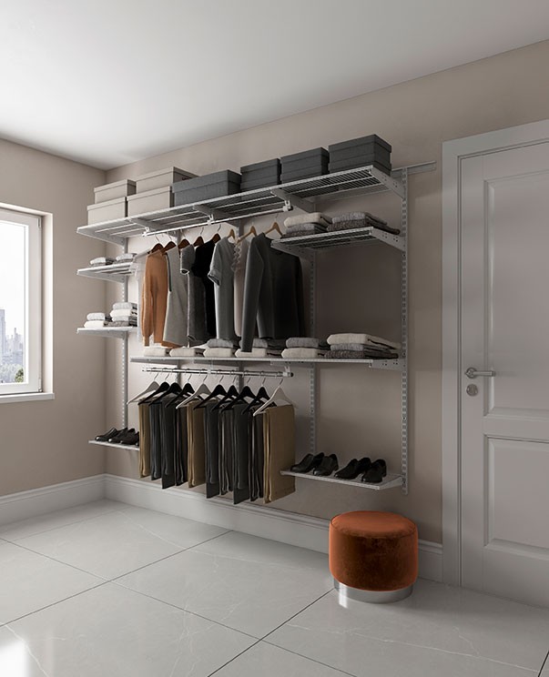 Гардеробная система Практик Home Max G240 белая купить в Петрозаводске