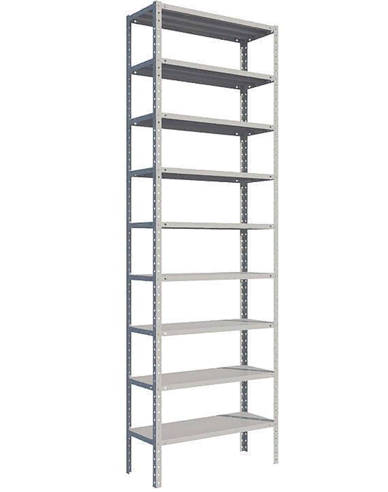 Стеллаж MS Standart 2200х1000х500 9 полок купить в Петрозаводске