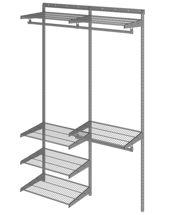 Гардеробная система Практик Home Optima G120 графит купить в Петрозаводске