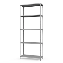 Стеллаж ТС Лайт с перф. полками 2500х700х300 5 полок