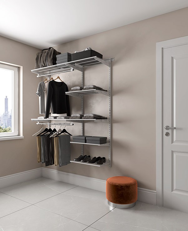 Гардеробная система Практик Home Optima G150 графит купить в Петрозаводске