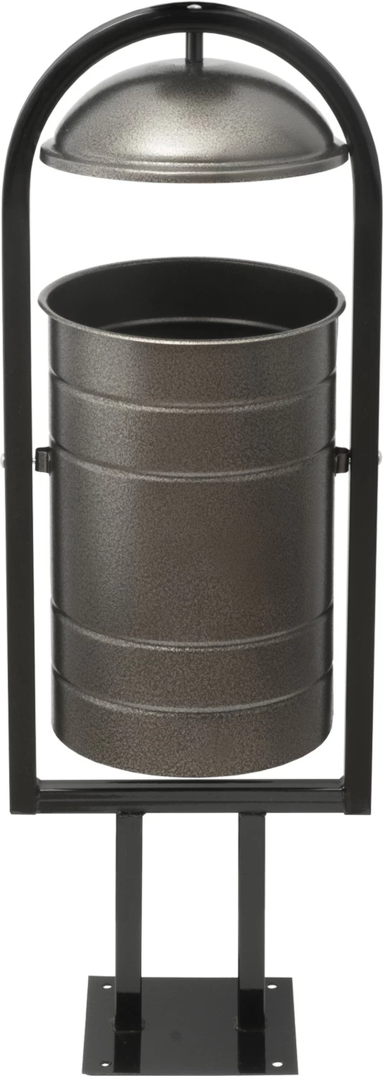 Урна уличная 330х280х980 серебряная купить в Петрозаводске