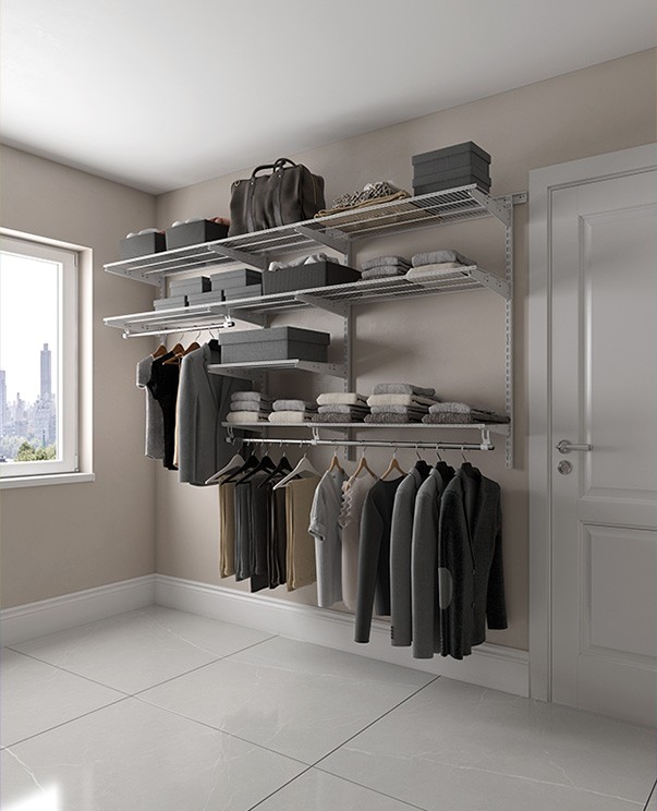 Гардеробная система Практик Home Optima G240 белая купить в Петрозаводске