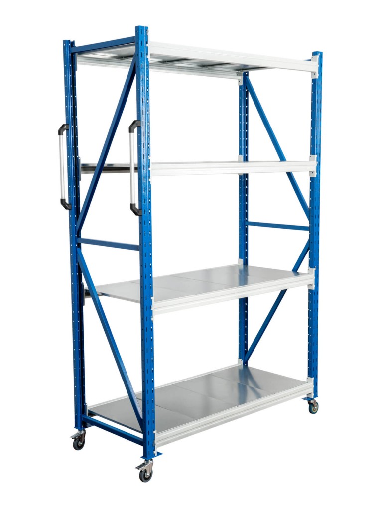 Стеллаж мобильный БиКом СТ-4 200x210x60 4 полки купить в Петрозаводске