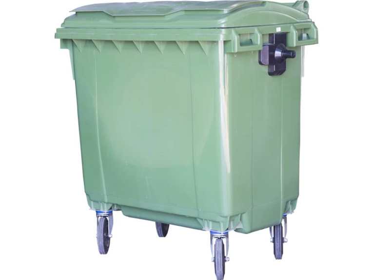 Мусорный контейнер 770л. зелёный купить в Петрозаводске Мусорный контейнер 770л. зелёный купить в Петрозаводске