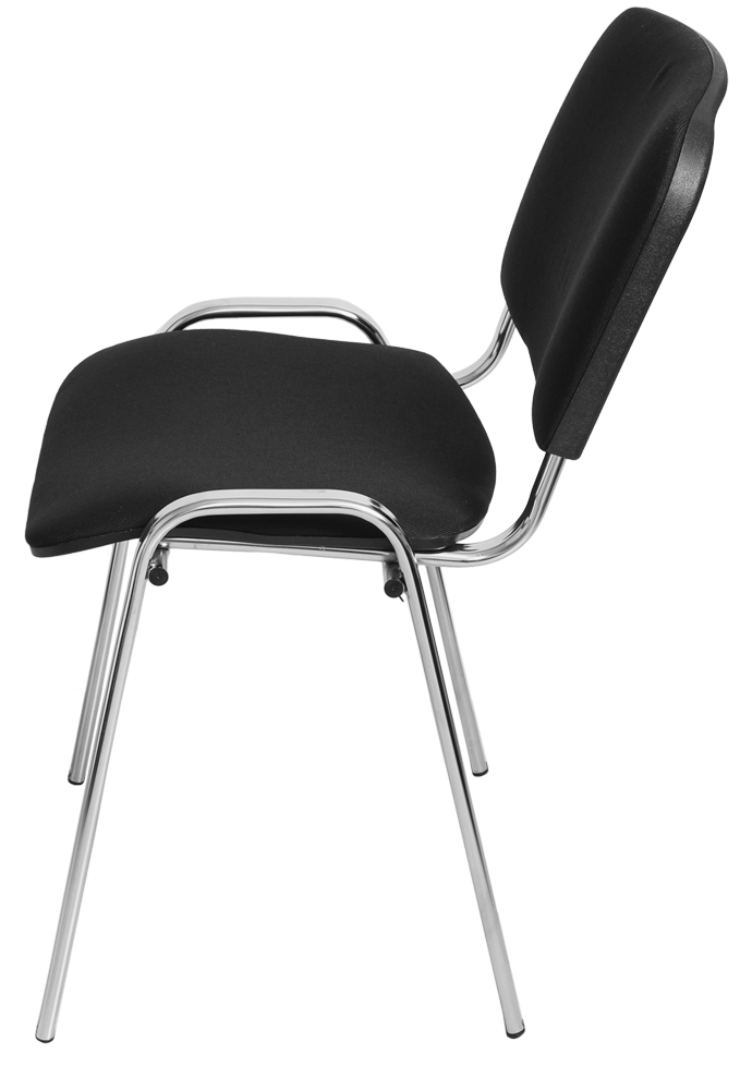 Стул Изо (черная ткань, хром) купить в Петрозаводске Стул Изо (черная ткань, хром) купить в Петрозаводске