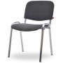 Стул Изо (серая ткань, хром) Стул Изо (серая ткань, хром)