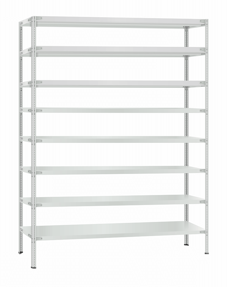 Стеллаж металлический Титан МС-900 2500x1000x600 8 полок купить в Петрозаводске Стеллаж металлический Титан МС-900 2500x1000x600 8 полок купить в Петрозаводске