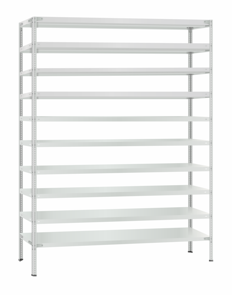 Стеллаж металлический Титан МС-500 3000х1500х300 10 полок купить в Петрозаводске