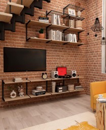 Гардеробная система Практик Home Гостиная 1 Гардеробная система Практик Home Гостиная 1