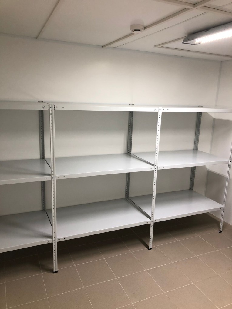 Стеллаж металлический Титан МС-500 1500х1000х500 3 полки купить в Петрозаводске