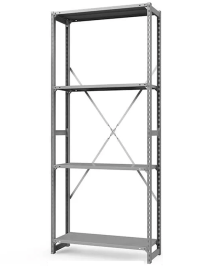 Стеллаж ТСУ 2000x700x800 4 полки (150 кг, металл)