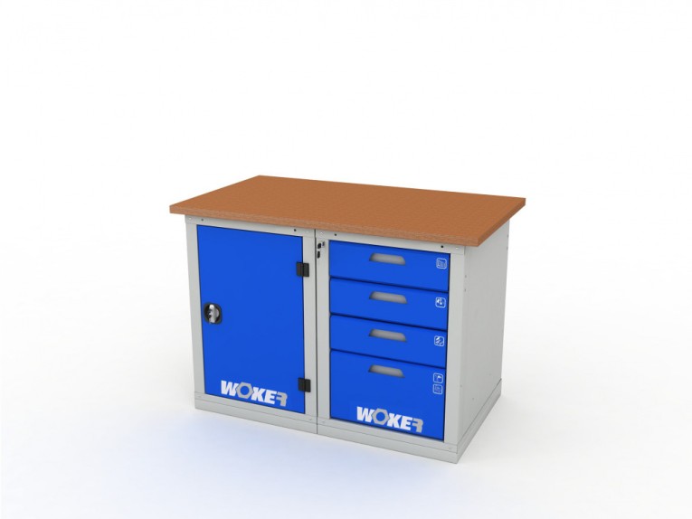 Верстак двухтумбовый WOKER PRO 2104.1200 купить в Петрозаводске