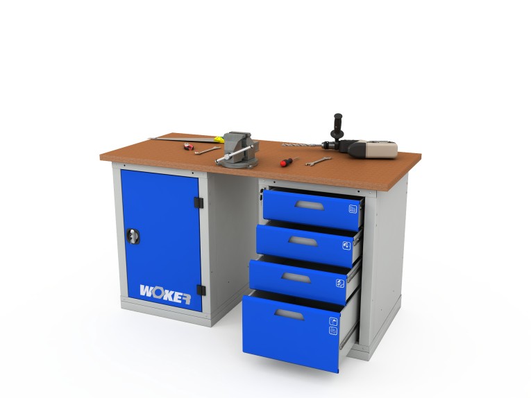 Верстак двухтумбовый WOKER PRO 2104.1200 купить в Петрозаводске