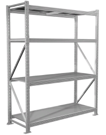 Стеллаж MS Profi 2500х2100х800 4 полки