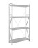 Стеллаж MS U 2000x1200x500 4 полки (180 кг, перф) купить в Петрозаводске