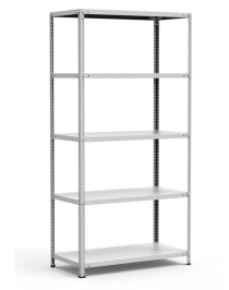 Стеллаж металлический Титан МС-500 2200х1500х300 5 полок Стеллаж металлический Титан МС-500 2200х1500х300 5 полок